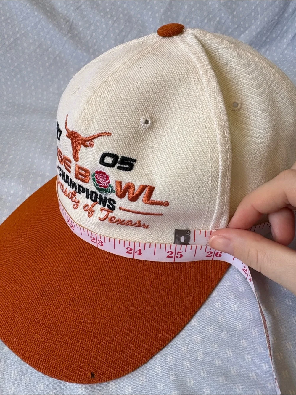 University of Texas 2005 Rose Bowl Champions Hat - 100% wool